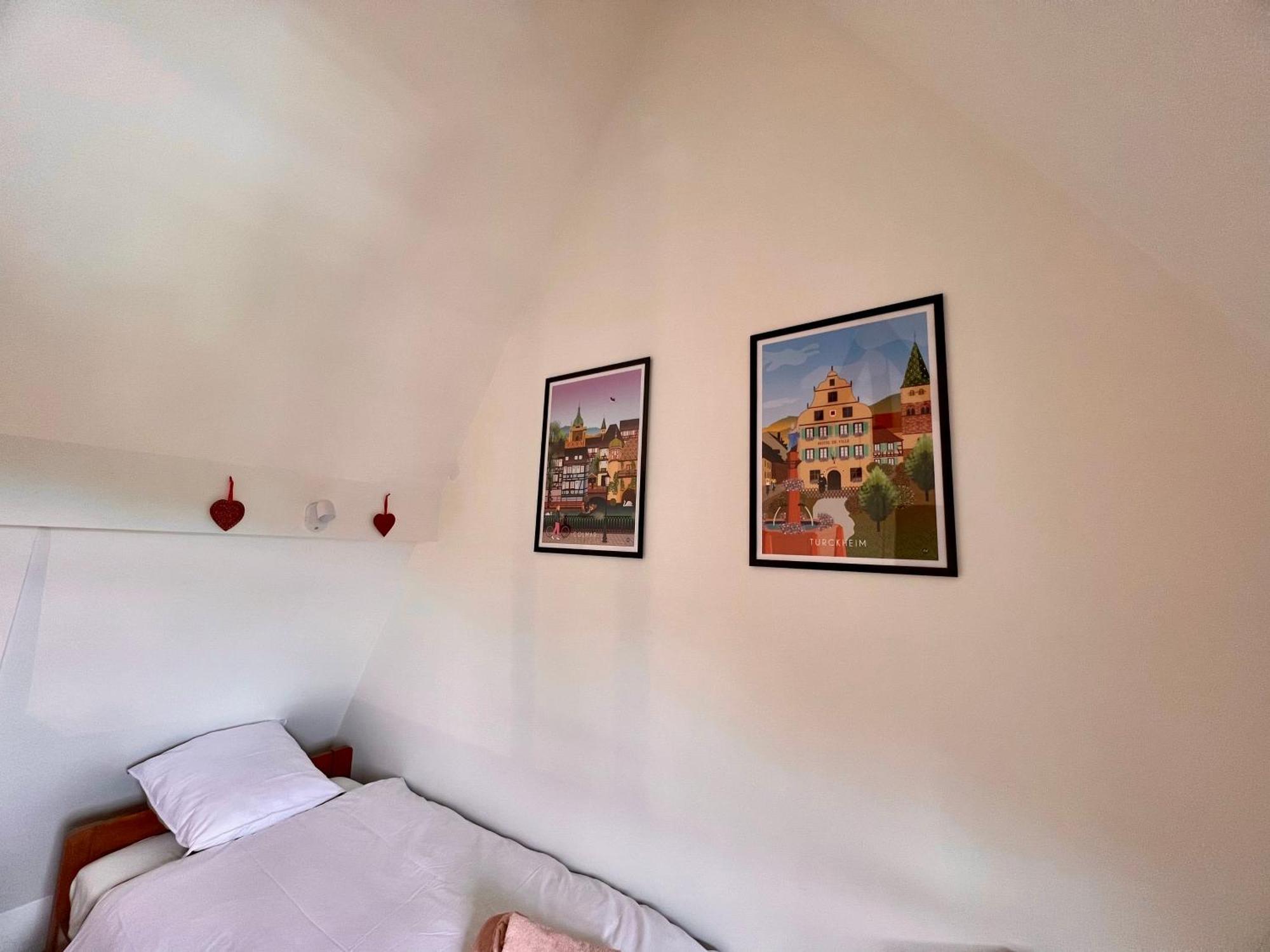 Duplex Au Coeur De Turckheim, 10 Min De Colmar Et Place De Parking Exterior foto